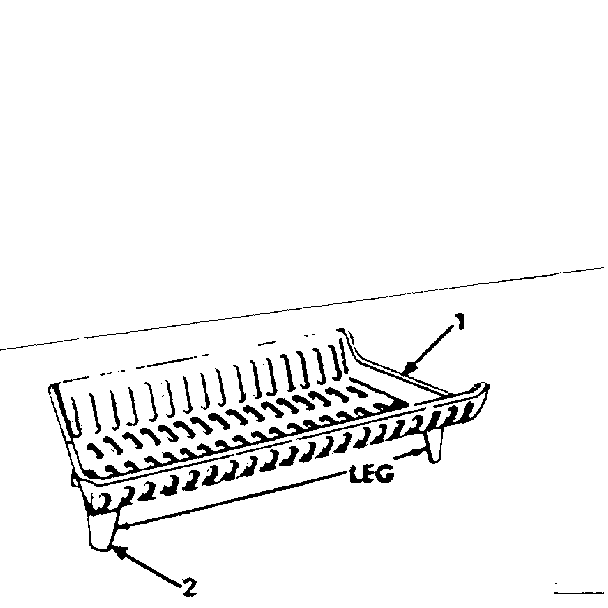 Cast iron grate basket