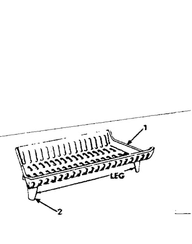Cast iron grate basket