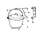 Kenmore 143846600 boston bean pot with crane hook diagram