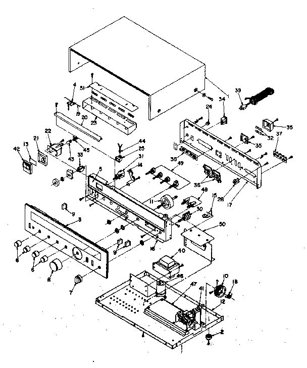 Cabinet and chassis