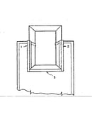Tub surround window kit