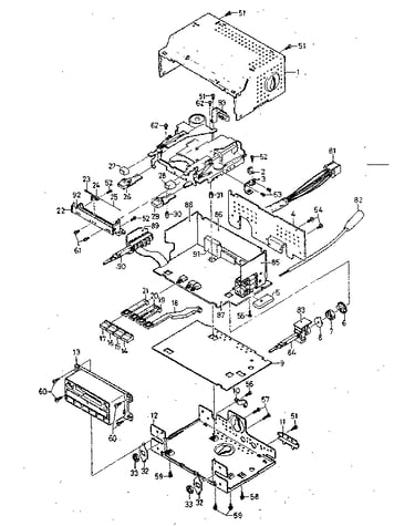 Cabinet and chassis