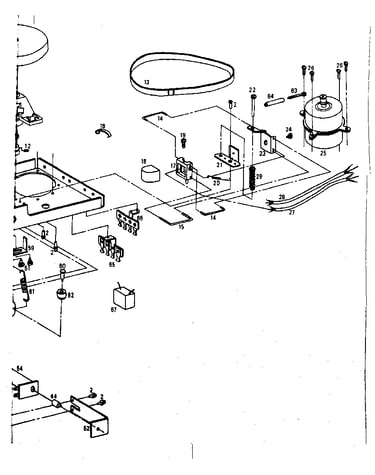Dc motor assembly