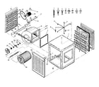 Kenmore 5656160 functional replacement parts diagram