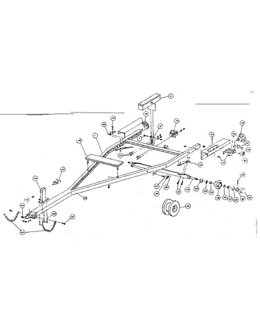Boat trailer