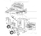 Kenmore 2582347690 deluxe cart parts diagram