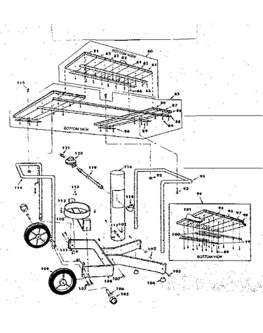Deluxe cart parts
