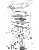 Grill and burner section