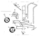 Kenmore 2582317761 portable cart parts diagram