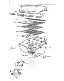 Grill and burner section