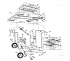 Kenmore 2582357650 portable cart assemblies diagram