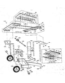 Portable cart assemblies