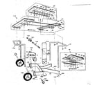 Kenmore 2582337790 deluxe cart parts diagram