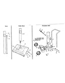 Post, patio base and economy cart parts