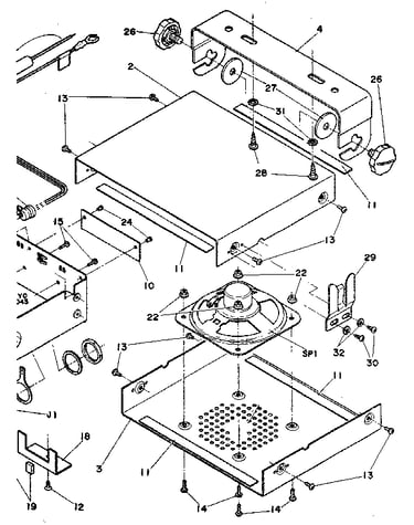 Speaker assembly and cabinet