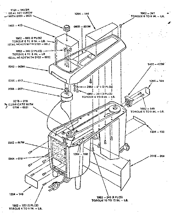 Top assembly