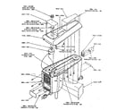 Kenmore 6382271 top assembly diagram