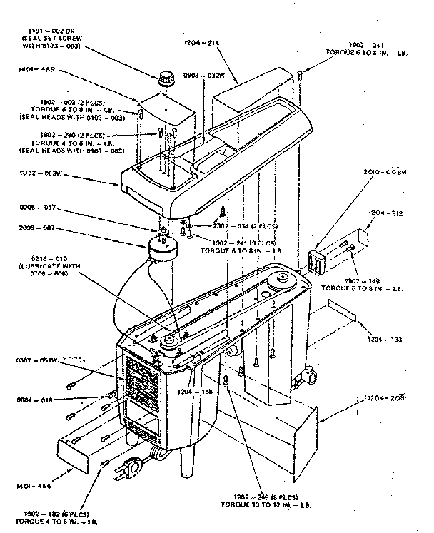 Top assembly
