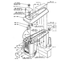 Kenmore 6382276 top cover assembly diagram