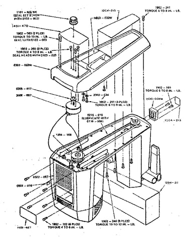 Top cover assembly