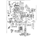 Briggs & Stratton 326400 TO 326499 (0010 - 0080) replacement parts diagram