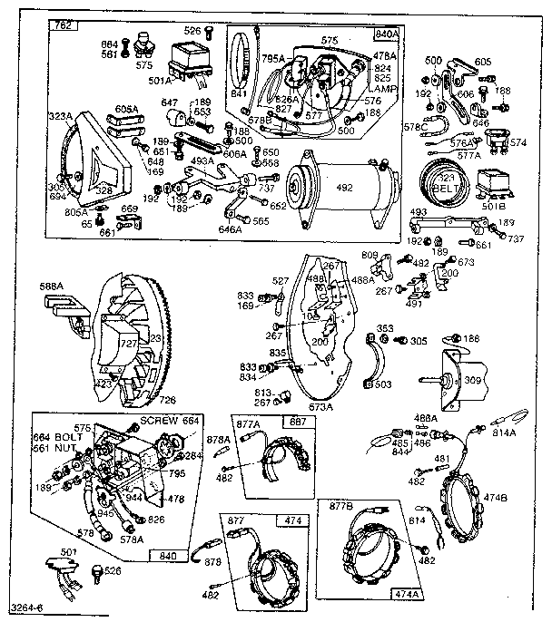 Electric starter - generator