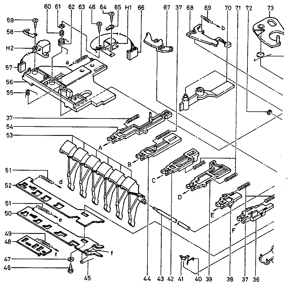 Push button assembly