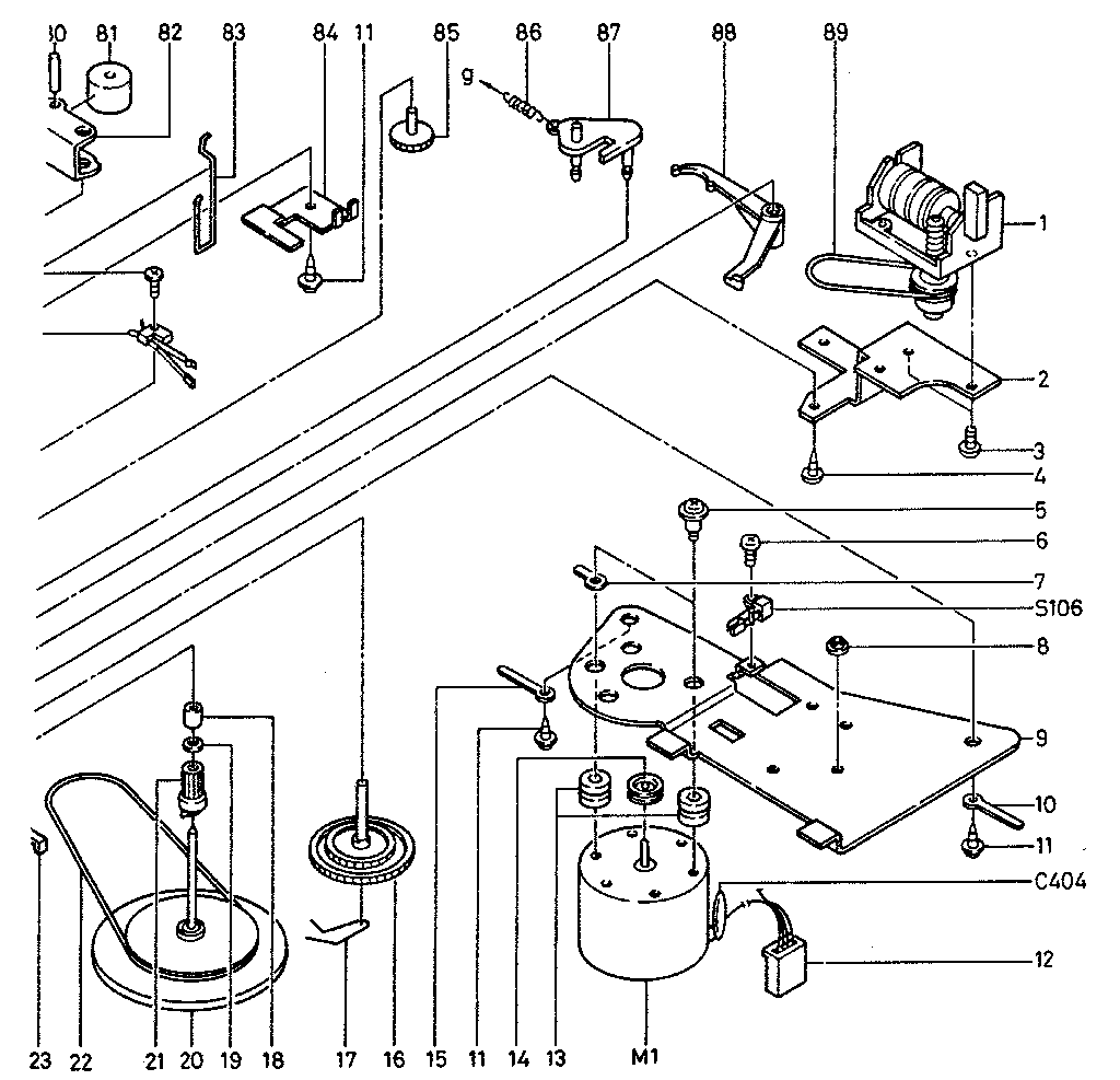 Flywheel base assembly