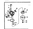 Tecumseh TVS75-33037D carburetor no. 632046 diagram
