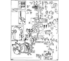 Briggs & Stratton 80300 TO 80499 (2015 - 2049) replacement parts diagram