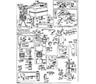 Briggs & Stratton 80300 TO 80499 (2015 - 2049) fuel tank assembly diagram