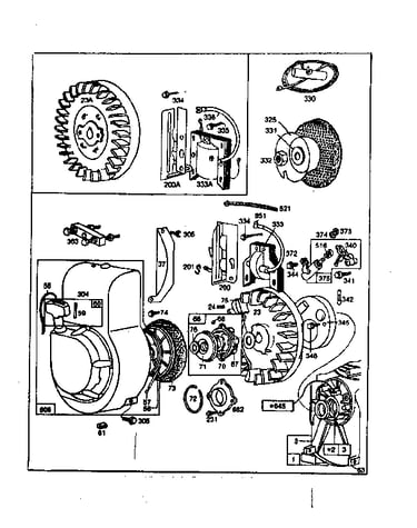 Rewind starter assembly
