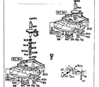 Briggs & Stratton 93500 TO 93599 (0101 - 0101) sump engine diagram