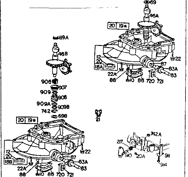 Sump engine