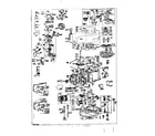 Briggs & Stratton 110900 TO 110999 (0010 - 0051) replacement parts diagram