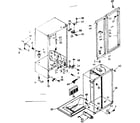 Kenmore 1066690440 cabinet parts diagram
