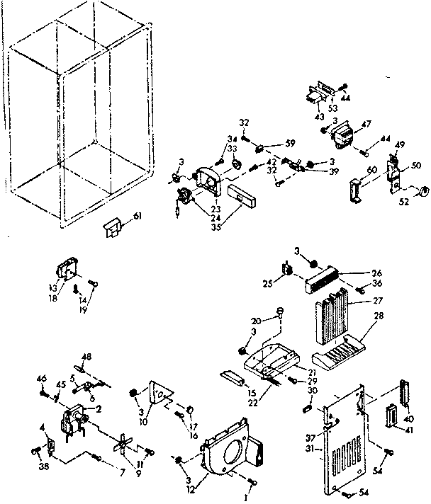 Air flow and control parts