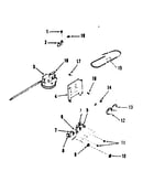 Lower oven control section