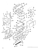 Upper oven pedestal section