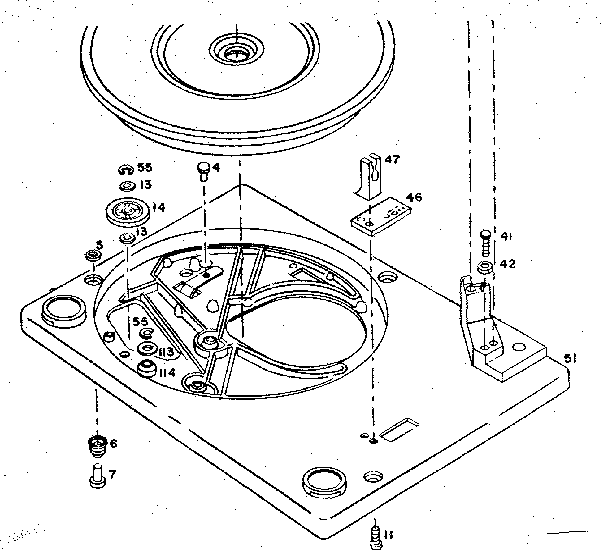 TURNTABLE ASSEMBLY