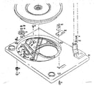 LXI 40090504800 turntable assembly diagram