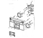 LXI 30421850250 front cabinet assembly diagram