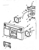 Front cabinet assembly
