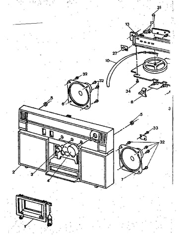 Front cabinet assembly