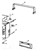 Handle and battery lid assembly