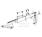 Craftsman 1712549 rip fence assembly diagram