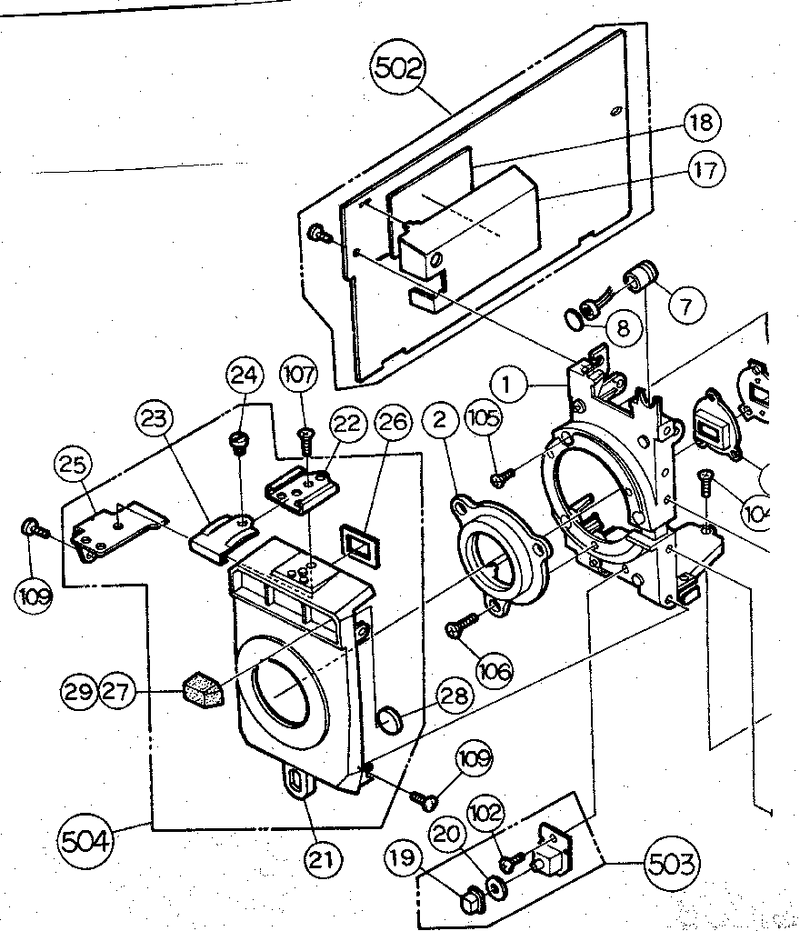 Front fram assembly