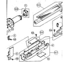 LXI 93453811050 bottom cover assembly and master viewfinder diagram