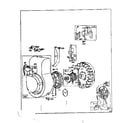 Briggs & Stratton 60100 TO 60199 (1015 - 1111) flywheel assembly diagram