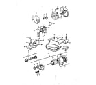 Briggs & Stratton 402707-0132-05 alternator and starter motor group diagram